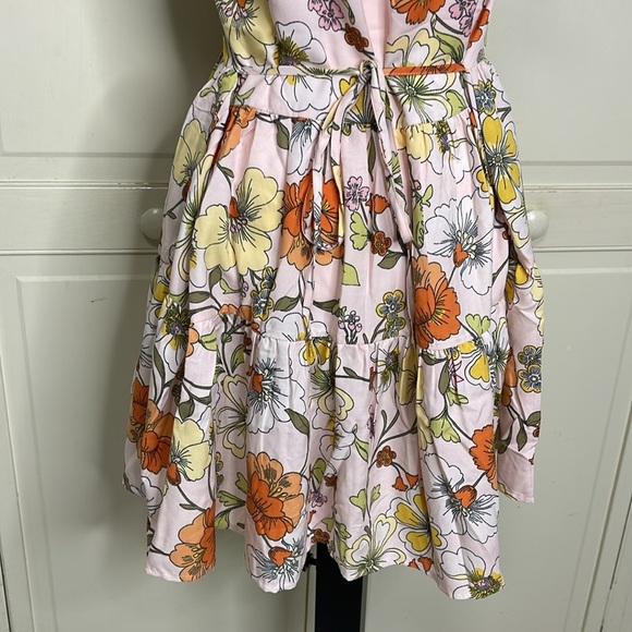 NWT Lottie & Holly Women’s Band Of Gypsies Mini Floral Summer Dress Size Large - Picture 6 of 11
